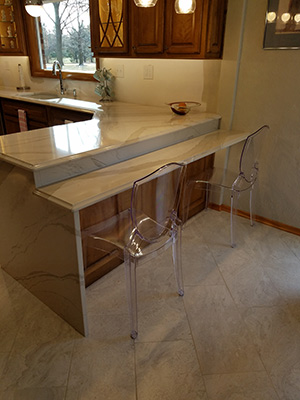 Bath Vanity and Mirror